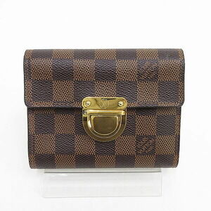 Louis Vuitton Damier Portefeuille Wallet Koala Tri fold